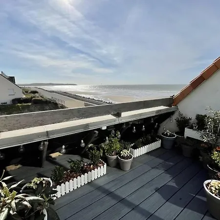 Lejlighed Duplex Vue Imprenable Sur La Baie De Wissant Balneo Et 2 Terrasses Wissant